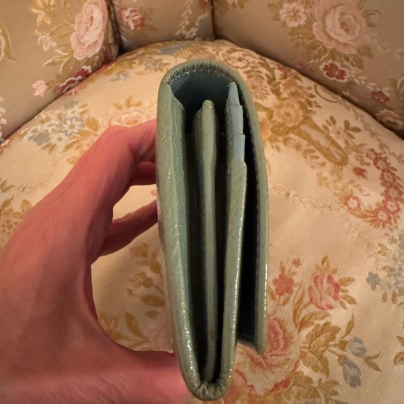 Yves Saint Laurent Mint Leather Wallet - Picture 12 of 16
